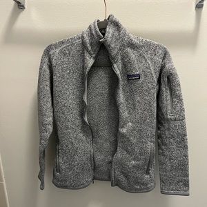 Gray Patagonia Better Sweater SIZE small